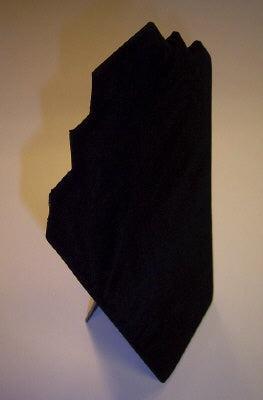 Kettingpresentatie bxh 22x32cm zwart dub