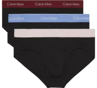 Calvin Klein 3-Pack Heren heup slips - Hip Brief - Elastisch katoenen heren onderbroeken multipack - thumbnail