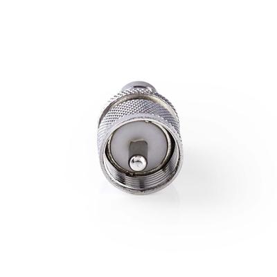 Satelliet- en antenne-adapter | PL259 male - BNC female | Metaal