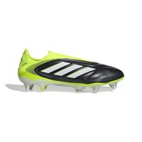 adidas Copa Pure III Elite Veterloze IJzeren-Nop Voetbalschoenen (SG) Zwart Wit Neongeel - thumbnail