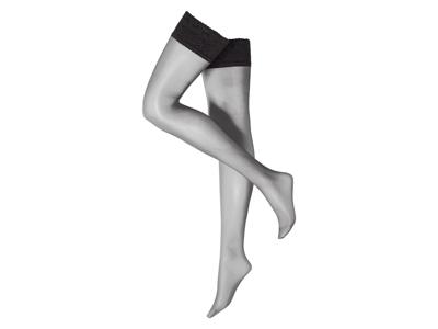 esmara Dames panty kniekousen (Zwart, XL (48/50))