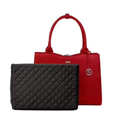 Socha Business bag Midi, 14" laptop bag for women -Cherry Red