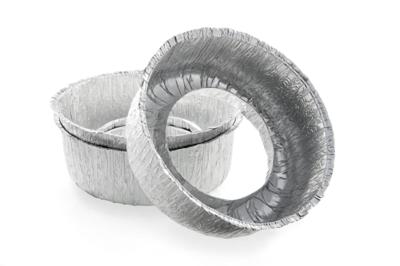 Aluminium wegwerp kom (set)