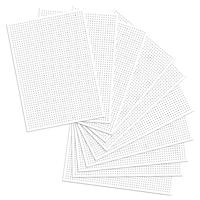 Borduurkaarten folia 17.5 x x24.5cm 300gr 40v wit - thumbnail