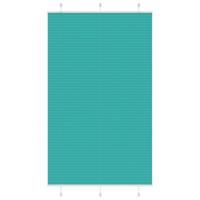 Pliss rolgordijn 120x200cm stofbreedte 119,4cm petrol groen - thumbnail