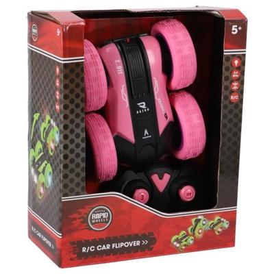 Radiografisch Bestuurbare Flipover Auto Roze Radiografisch Bestuurbare Flipover Auto Roze