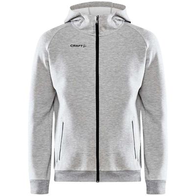 Craft 1910620 Core Soul Full Zip Hood Men - Grey Melange - S