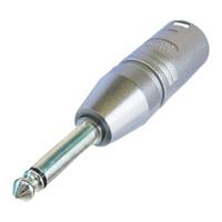 Neutrik NEUTRIK Adapter XLR(M) - 6.35 Jack mono NA2MP - thumbnail