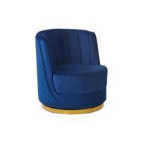 Fauteuil Feline Donkerblauw - thumbnail