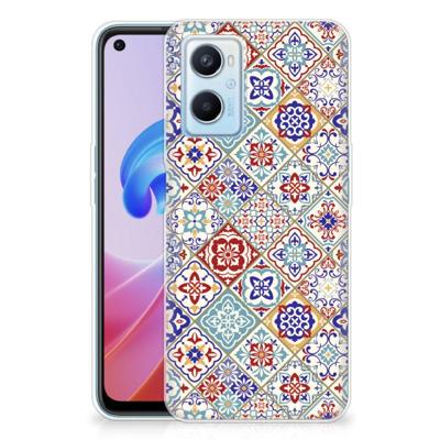 OPPO A96 | OPPO A76 | TPU | Siliconen hoesje | Tiles Color OPPO A96 | OPPO A76 | TPU | Siliconen hoesje | Tiles Color