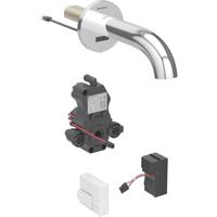 Geberit Piave elektronische wandwastafelkraan koud voor netvoeding 22cm chroom 116.281.21.1 - thumbnail