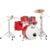 Pearl DMP905/C899 Decade Maple Matte Racing Red 5-delig drumstel
