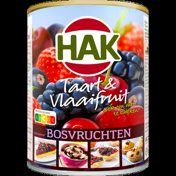 Hak Taart & Vlaaifruit Bosvruchten 430 g bij Jumbo