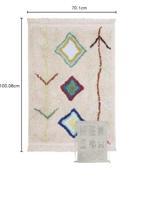 Wasbaar katoenen tapijt mini Berbere - LORENA CANALS meerkleurig - thumbnail