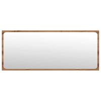 4-delige Badkamermeubelset bewerkt hout artisanaal eikenkleur - thumbnail