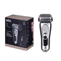 Braun Series 9 Pro+ 9667CC scheerapparaat Scheerapparaat met scheerblad Trimmer Zilver - thumbnail