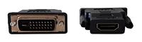 Techly DVI-D - HDMI M/F DVI-D HDMI Zwart kabeladapter/verloopstukje - [IADAP-DVI-HDMI-F] - thumbnail