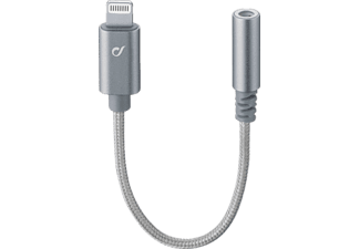 Cellularline AUXMusic Kabel, Lightning, Aux-kabel voor Car Stereo Connection, Apple Certified, Wit