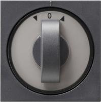 Gira bediening voor jaloezie draaischakelaar antraciet - thumbnail