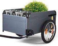 Roland traveler fietskar 130l 16 inch unisex zwart - thumbnail