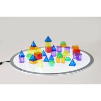 Tickit Doorschijnende Geometrische vormen - thumbnail