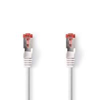 Nedis CAT6 Netwerkkabel | RJ45 Male | RJ45 Male | S/FTP | 1.50 m | Rond | LSZH | Wit | Label - CCGL85221WT15 - thumbnail