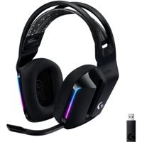 Logitech Gaming G733 LIGHTSPEED On Ear headset Radiografisch 7.1 Surround Zwart Volumeregeling Gamen - thumbnail