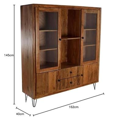 Display Standaard DKD Home Decor 145 x 40 x 162 cm Kristal Acacia