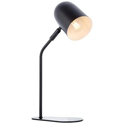 Brilliant Zwarte bureaulampTong - 92717/06