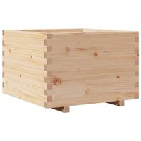 VidaXL Plantenbak 70x70x49,5 cm massief grenenhout - thumbnail