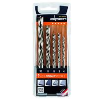 Alpen 0063300005100 Hout-spiraalboorset 5-delig 4 mm, 5 mm, 6 mm, 8 mm, 10 mm 1 stuk(s) - thumbnail