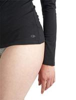 Icebreaker Merino 150 Siren LS Sweetheart Thermoshirt Dames Black L - thumbnail
