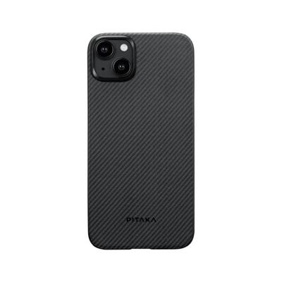 Pitaka MagEZ Case 4 iPhone 15 Plus - Black Grey 600D Pitaka MagEZ Case 4 iPhone 15 Plus - Black Grey 600D