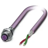 Phoenix Contact 1437449 Sensor/actuator inbouwconnector M12 Aantal polen (sensoren): 2 Bus, inbouw 0.50 m 1 stuk(s) - thumbnail