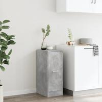 Apothekerskast 30x41x77,5 cm bewerkt hout betongrijs - thumbnail