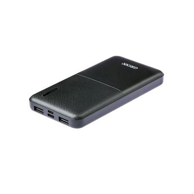 Grixx GROEXTBP10B01 powerbank Zwart Lithium-Polymeer (LiPo) 10000 mAh