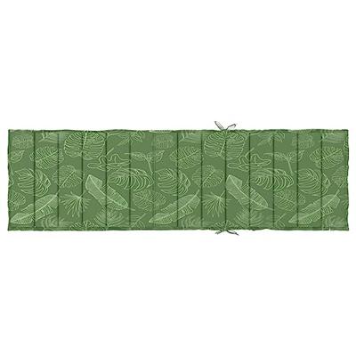 VidaXL Ligbedkussen bladpatroon oxford stof