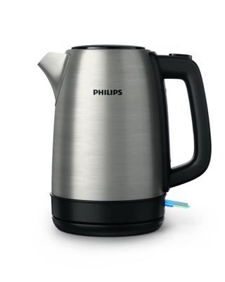 Waterkoker Philips HD9350/90 Zwart Roestvrij staal Polypropyleen 2200 W 1,7 L - thumbnail