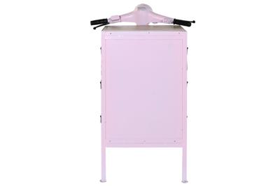 Ladekast DKD Home Decor 100 x 68 x 105 cm Metaal Motorfiets Licht Roze Mangohout