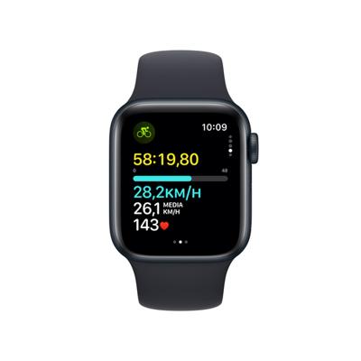 Smartwatch Apple Watch SE (2ª Gen) 2023 Zwart 40 mm - thumbnail