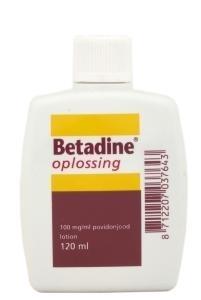 Betadine Jodium Oplossing 120ml