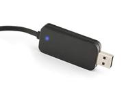 Draadloze Smartphone Oplader - Universele QI Snellader met Ultra Plat Design - Met USB Adapter (PSQ10C-B) - thumbnail