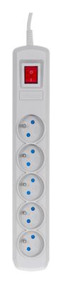 Activejet ACP-5GN 5M SZ power uitbreiding 5 AC-uitgang(en) Binnen Grijs