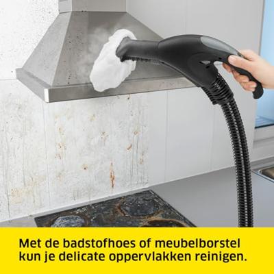 Kärcher Home & Garden SV 7 Stoomreiniger 1.439-490.0 Wit, Zwart
