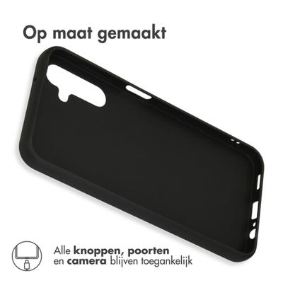 Accezz Color Backcover Samsung Galaxy A14 (5G)/4G) Telefoonhoesje Zwart Accezz Color Backcover Samsung Galaxy A14 (5G)/4G) Telefoonhoesje Zwart