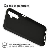 Accezz Color Backcover Samsung Galaxy A14 (5G)/4G) Telefoonhoesje Zwart - thumbnail