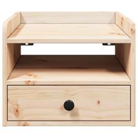 Nachtkastjes 2 pcs Bruin 38 x 36 x 29.5 cm Massief grenenhout - thumbnail