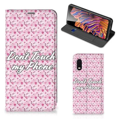 Samsung Xcover Pro Design Case Flowers Pink DTMP Samsung Xcover Pro Design Case Flowers Pink DTMP