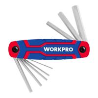 WorkPro Inbussleutel Dop (zeskant) 1.5 mm, 2.0 mm, 2.5 mm, 3.0 mm, 4.0 mm, 5.0 mm, 6.0 mm, 8.0 mm - thumbnail