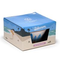 VW T1 Volkswagen Busje Waves Set van 4 Duurzame RPET Picknick Kommen - thumbnail